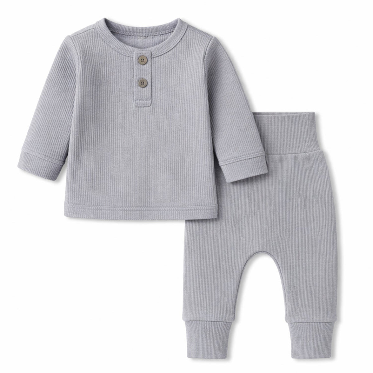 Ribbed Organic Cotton Baby Co-ord Set