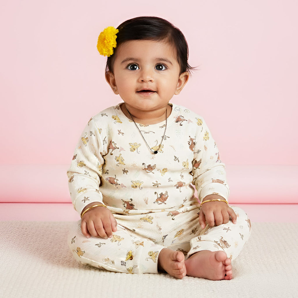 Organic Cotton Winter Co-ord Set for Babies