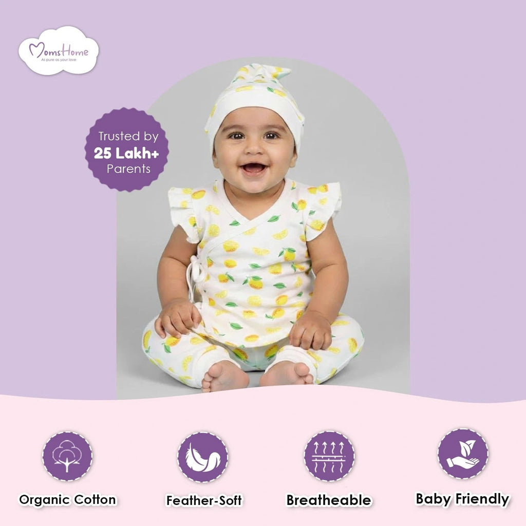 Newborn Kimono Top Gift Set - 3 Pieces