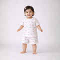 Little Heart Cotton Kids T-Shirt & Shorts Set