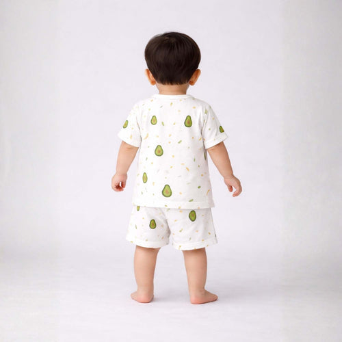 Avocado Organic Cotton T-Shirt & Shorts Set