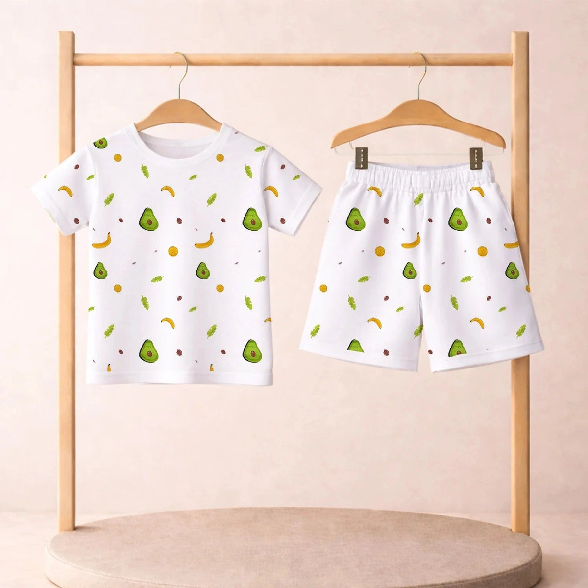 Avocado Organic Cotton T-Shirt & Shorts Set
