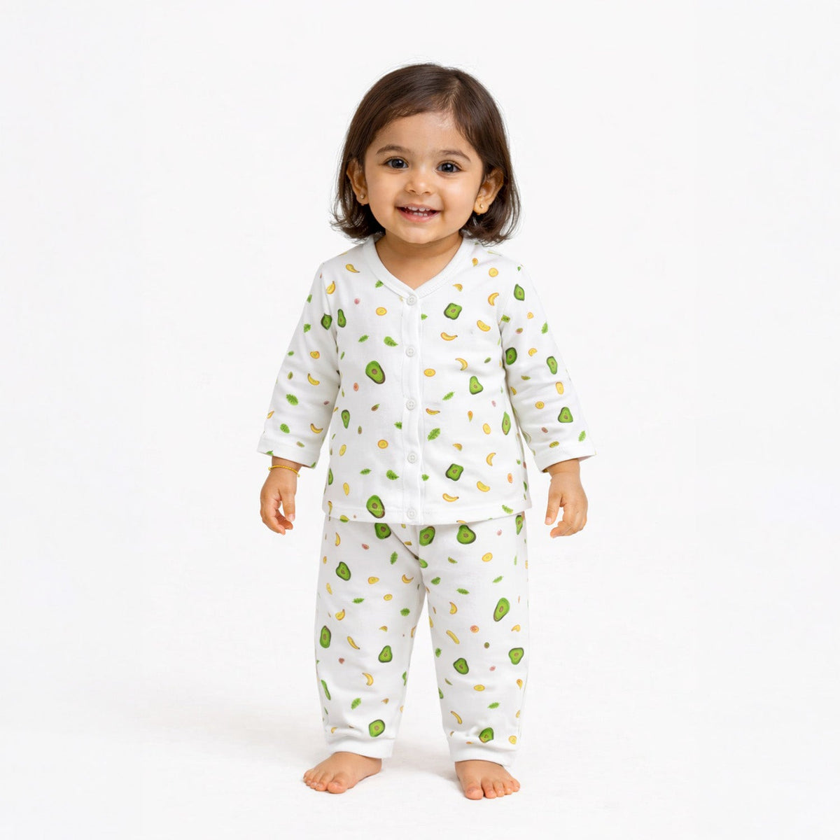 Avocado Organic Cotton Baby Shirt & Trousers