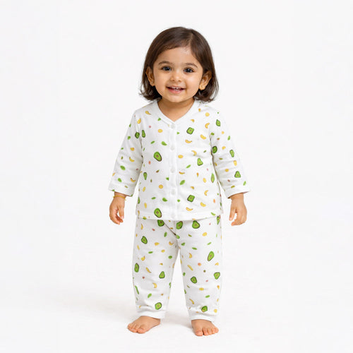 Avocado Organic Cotton Baby Shirt & Trousers