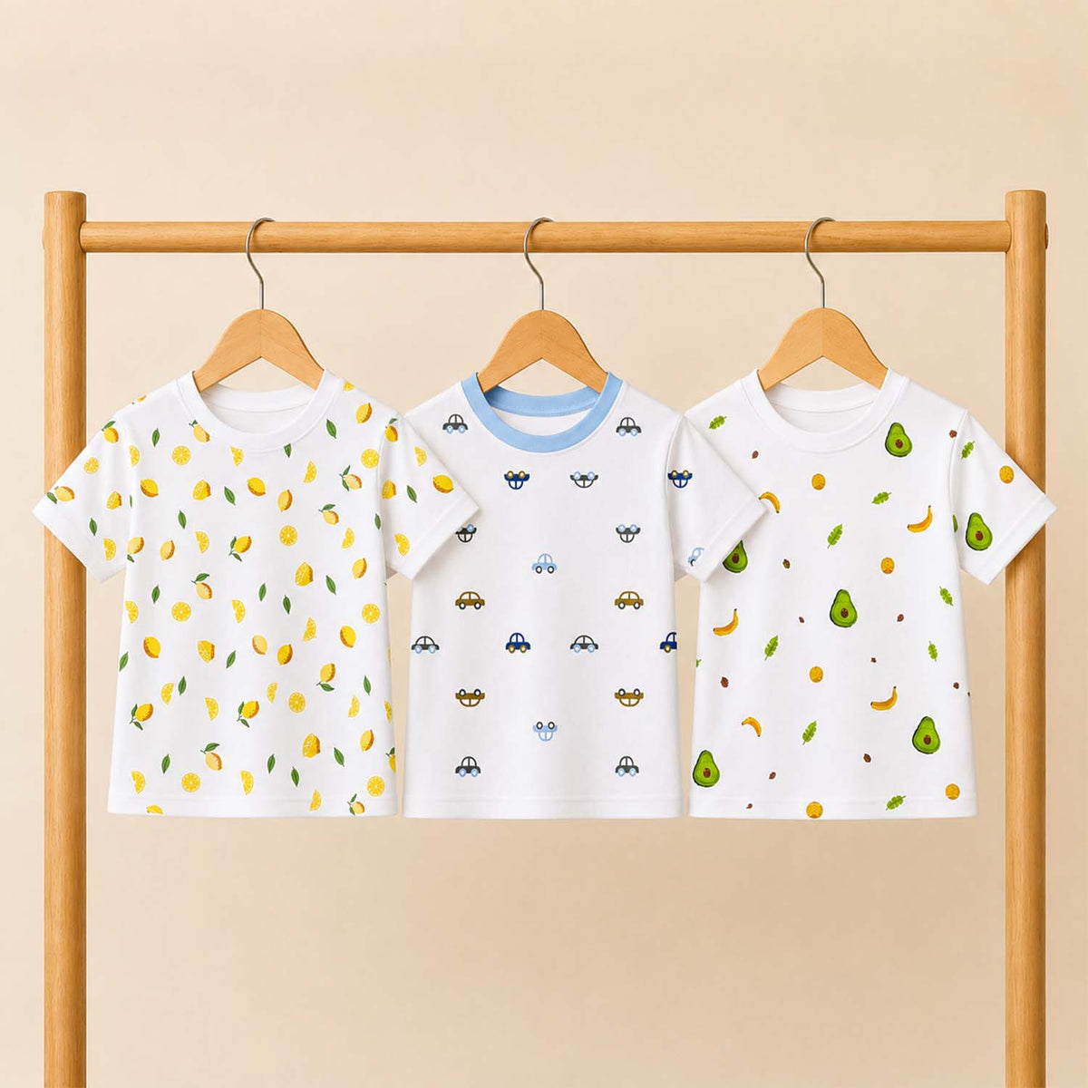 Organic Cotton Baby T-Shirts - Pack of 2