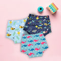 100% Cotton Unisex Baby Padded Underwear - Pack of 3