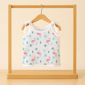 Baby Organic Cotton Knot type Jhabla - Flamingo