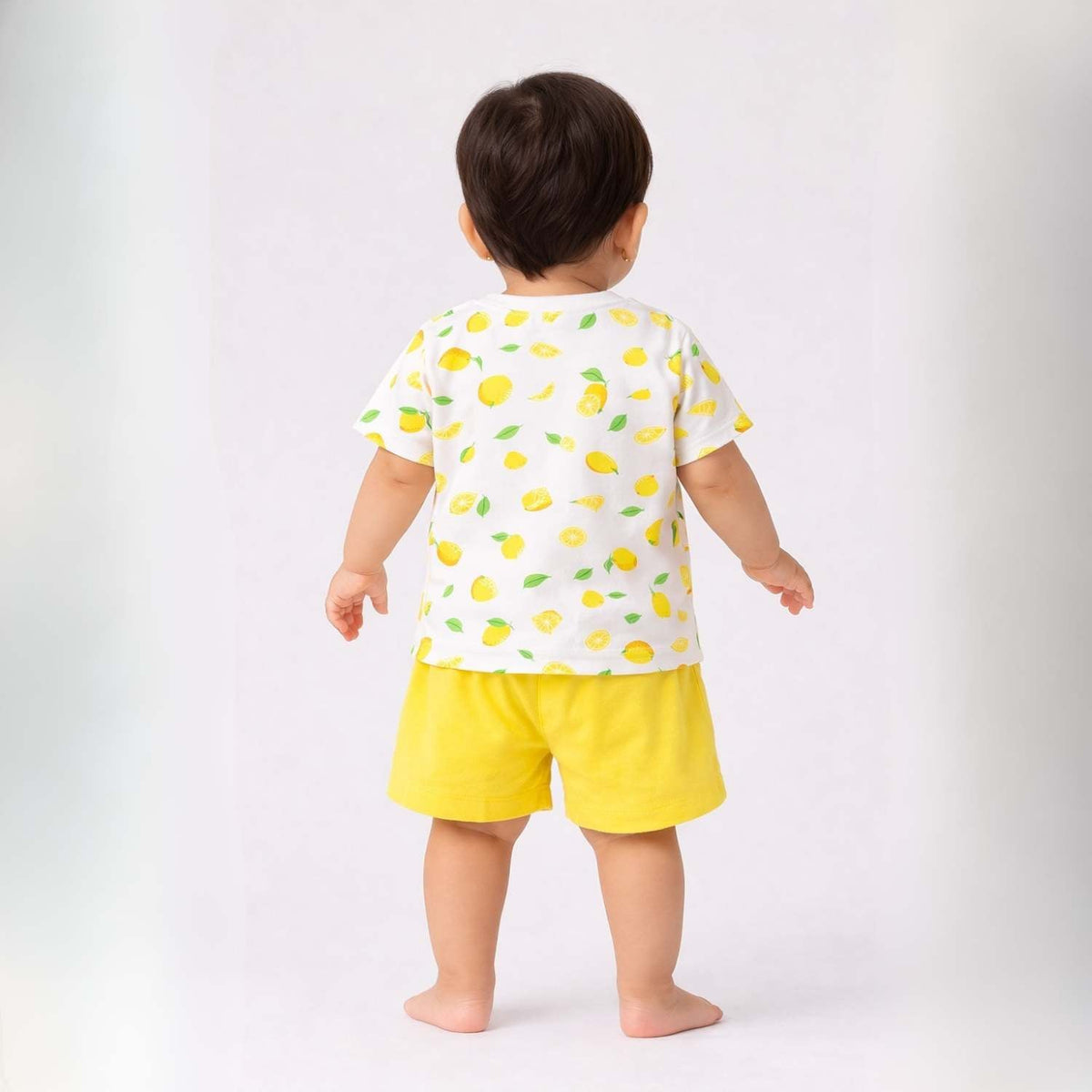 Lemon Organic Cotton Kids T-Shirt & Shorts