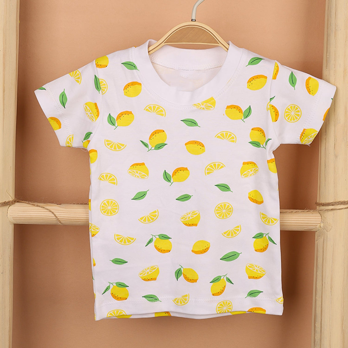 Lemon Organic Cotton Kids T-Shirt & Shorts