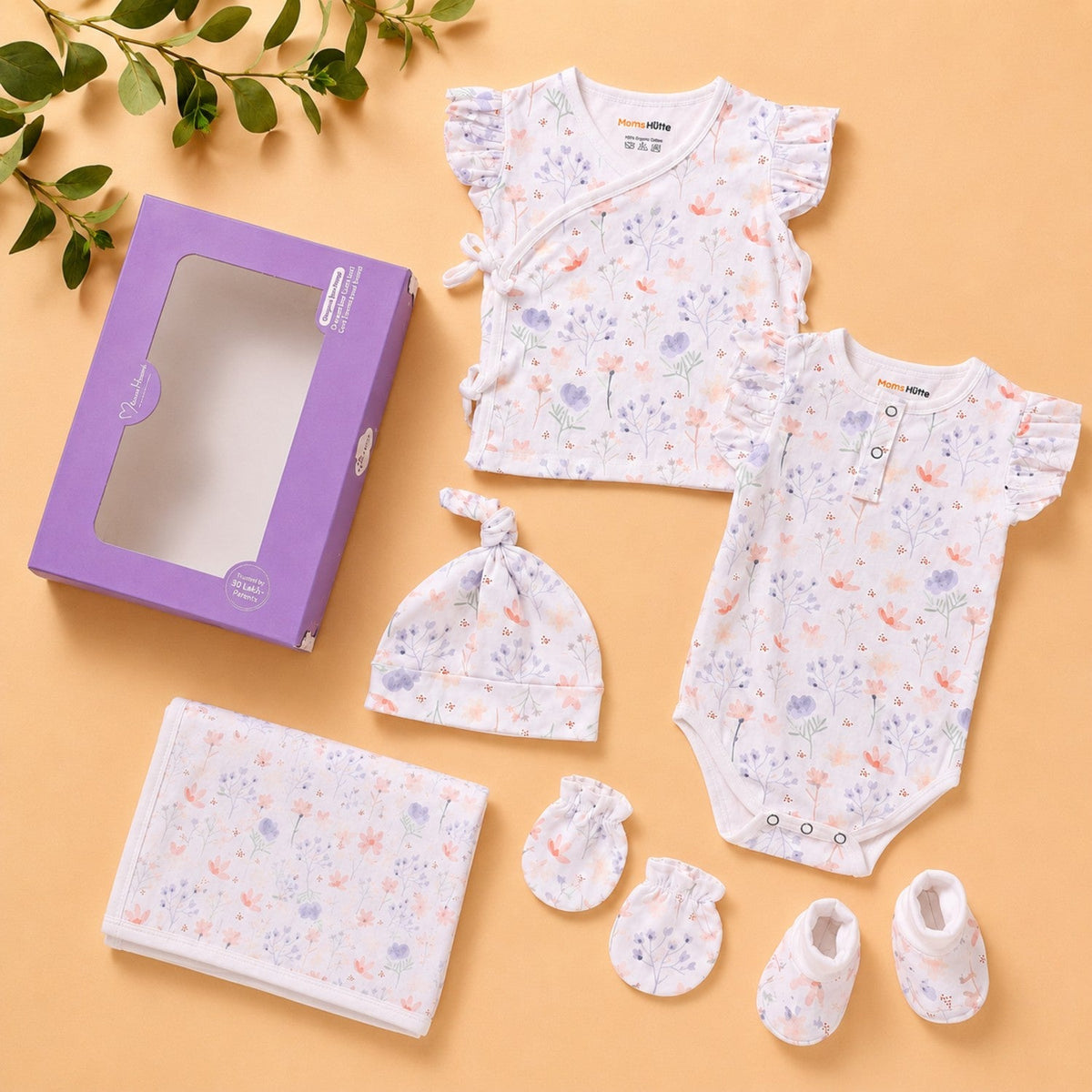 Blossom Baby Essentials Gift Set - 6 Pieces
