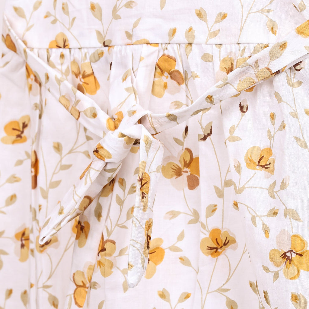 Baby Girl Organic Cotton Sleeveless Frock - Bloom