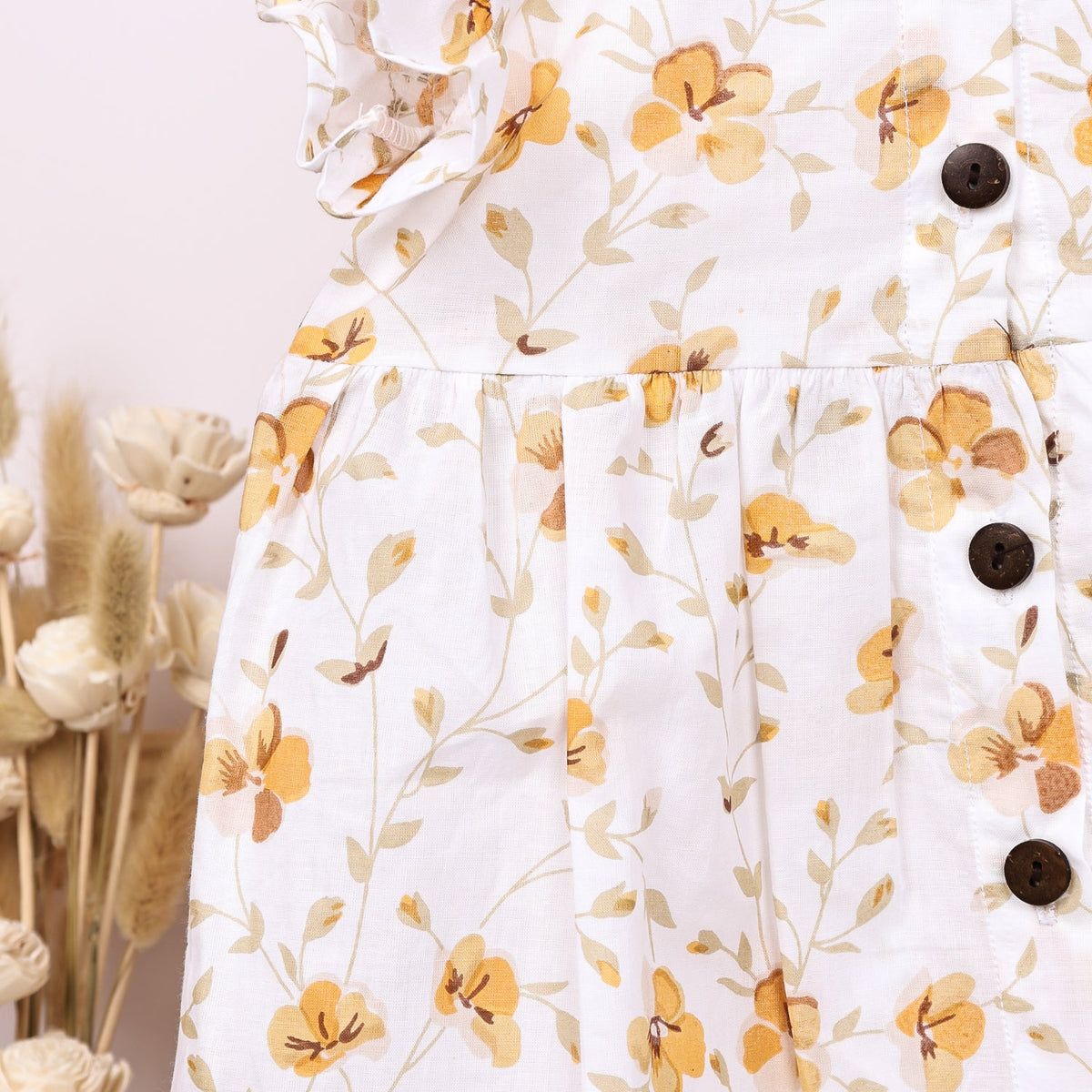 Baby Girl Organic Cotton Sleeveless Frock - Bloom