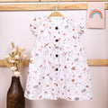 Baby Girl Organic Cotton Sleeveless Frock - Blossom