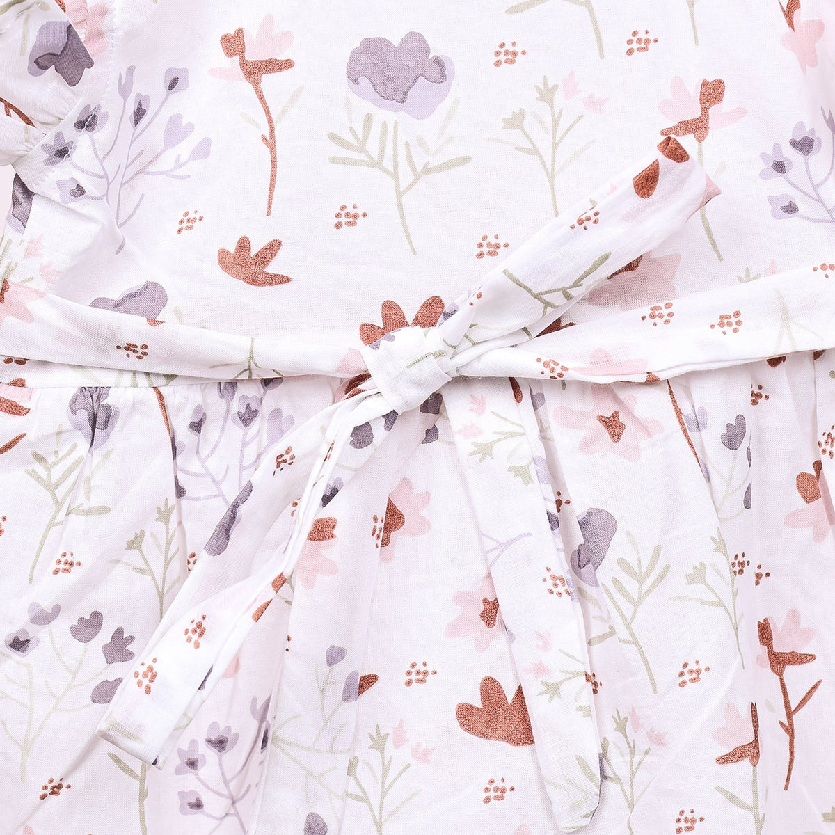 Baby Girl Organic Cotton Sleeveless Frock - Blossom