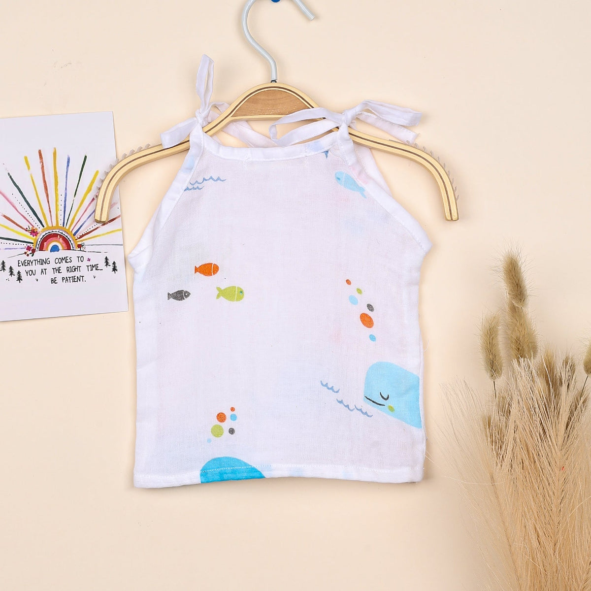 Baby Organic Cotton Knot type Jhabla