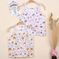 Baby Organic Cotton Knot type Jhabla - Pack of 2
