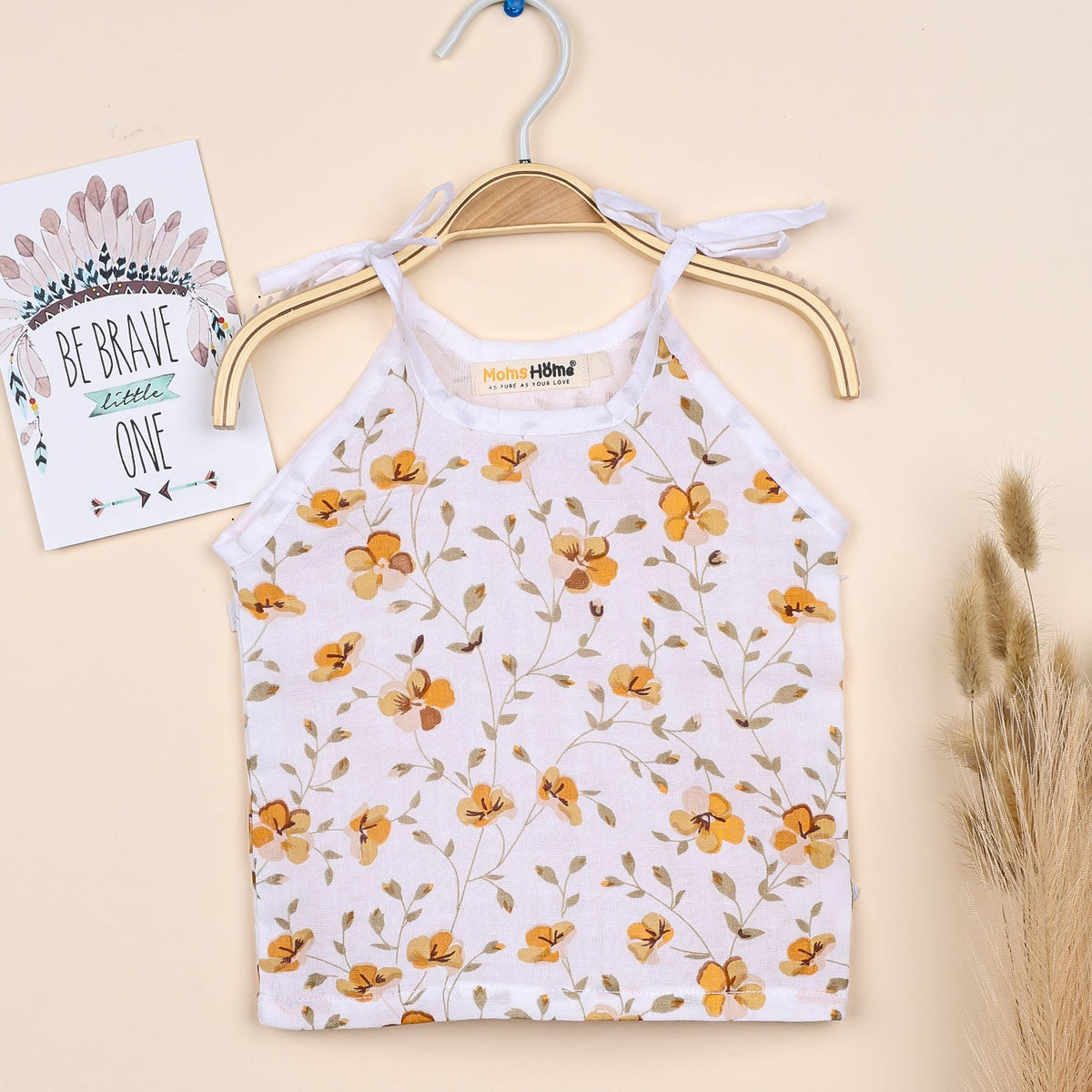 Baby Organic Cotton Knot type Jhabla - Pack of 2