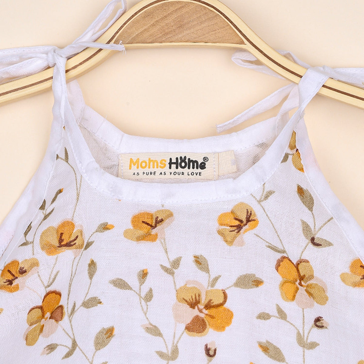 Baby Organic Cotton Knot type Jhabla - Pack of 2