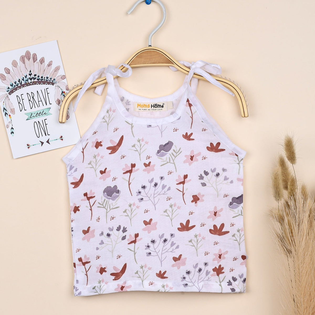 Baby Organic Cotton Knot type Jhabla - Pack of 2