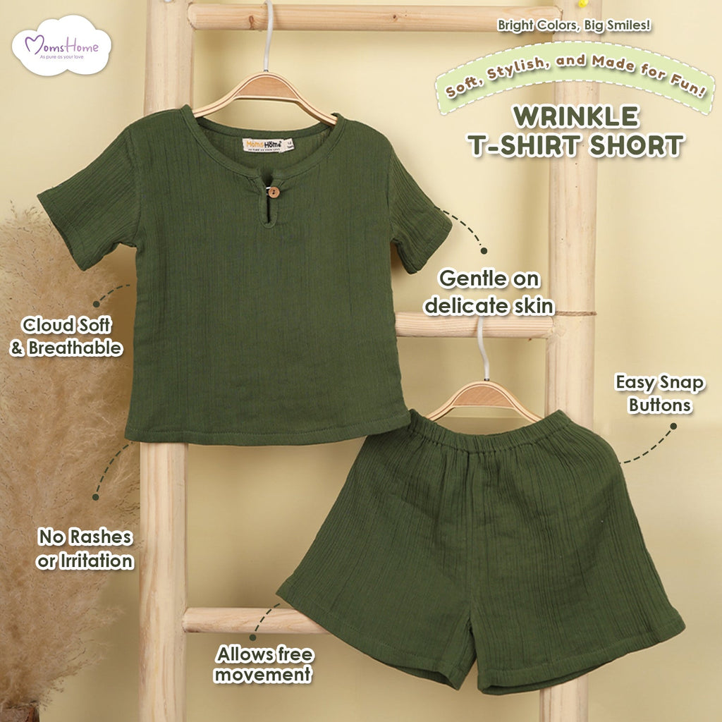 Organic Cotton Kids T-Shirt & Shorts Set