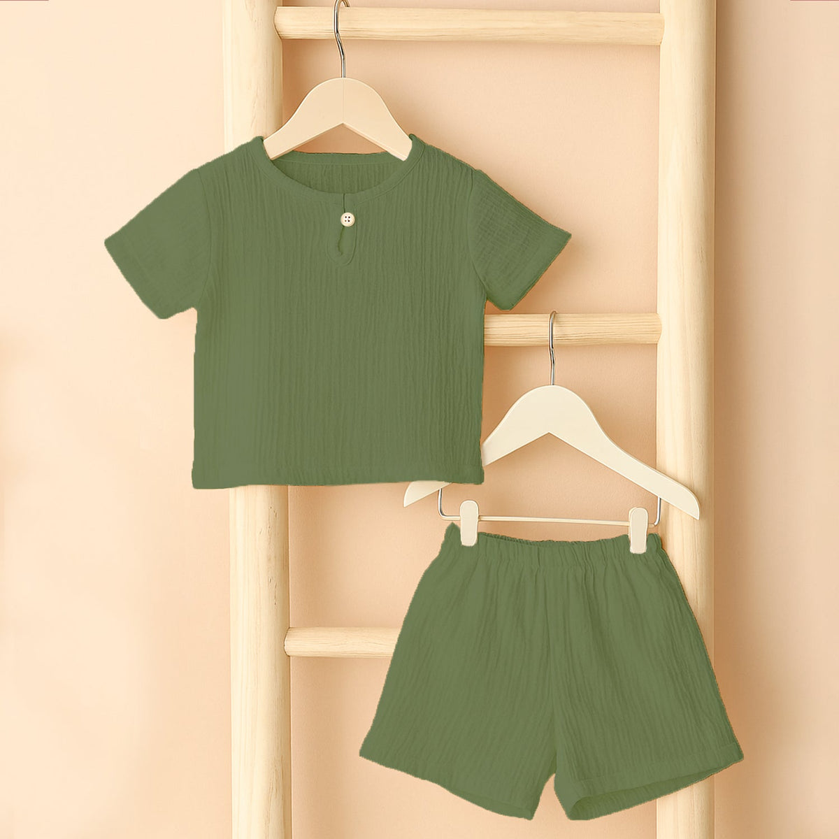 Organic Cotton Kids T-Shirt & Shorts Set