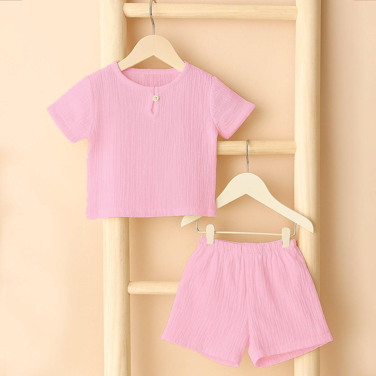 Organic Cotton Kids T-Shirt & Shorts Set