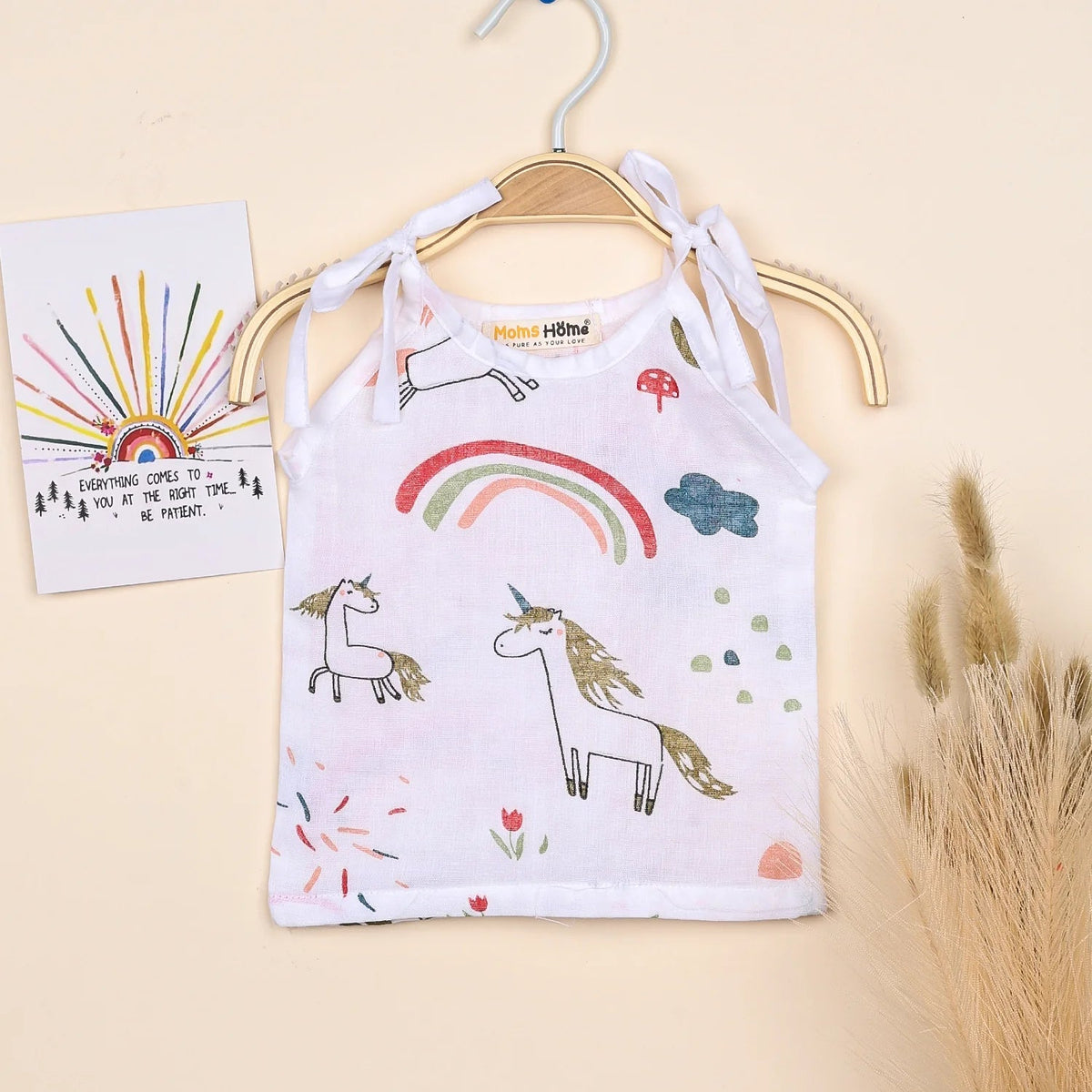 Baby Organic Cotton Knot type Jhabla - Pack of 2