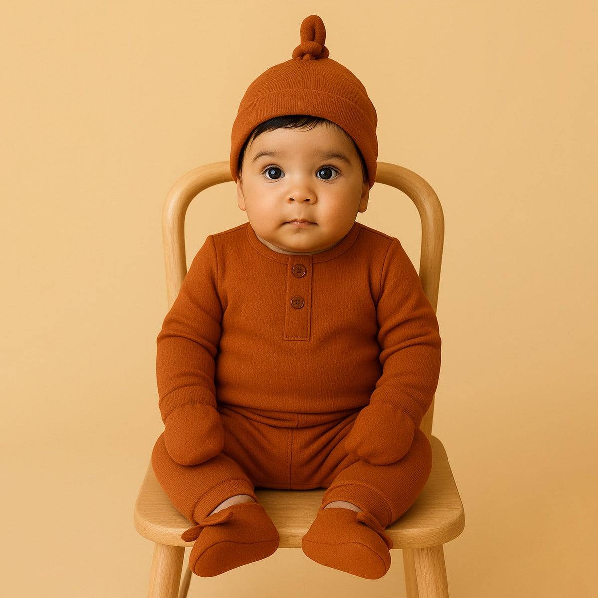 Organic Cotton Baby Gift Set - 5 Pieces