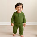 Organic Cotton Kids Shirt & Trousers Set