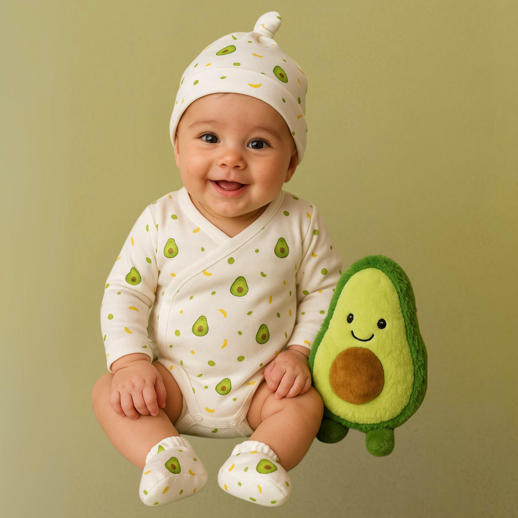 Avocado Baby Clothing Gift Set - 6 Pieces