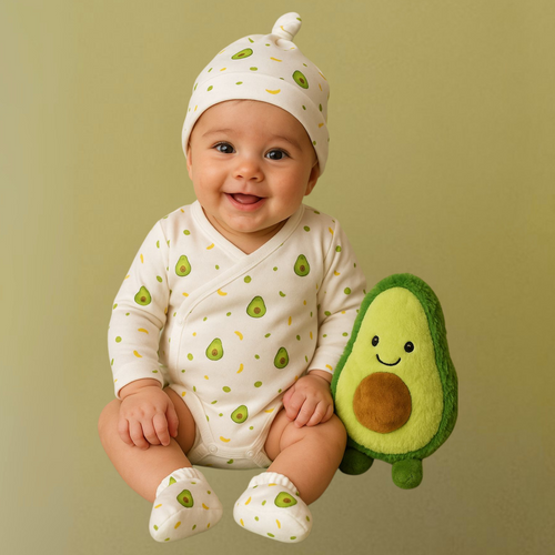Avocado Baby Clothing Gift Set - 6 Pieces