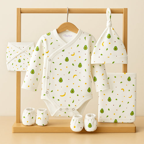 Avocado Baby Clothing Gift Set - 6 Pieces