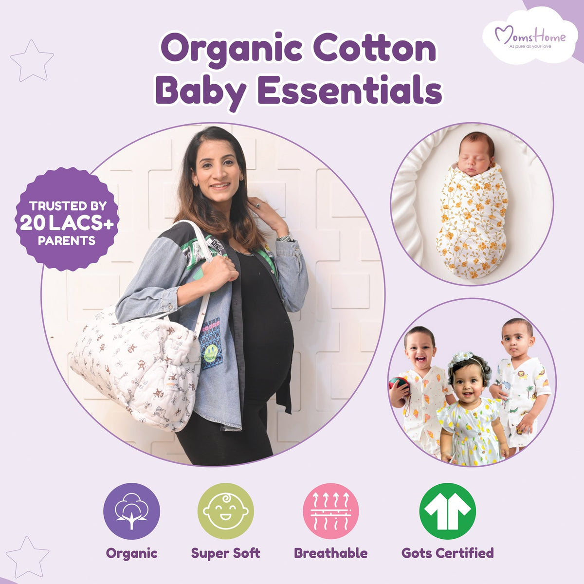 Avocado Baby Clothing Gift Set - 6 Pieces