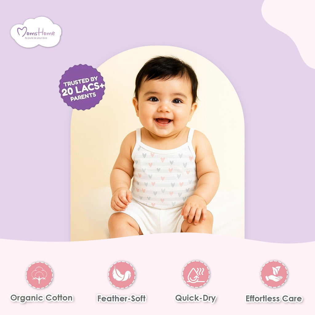 Baby Girl Vest - Pack of 1