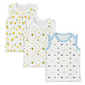 Organic Cotton Baby Vests - Pack of 3