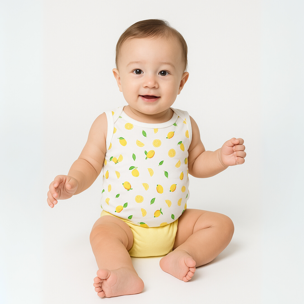 Organic Cotton Baby Vests - Pack of 3