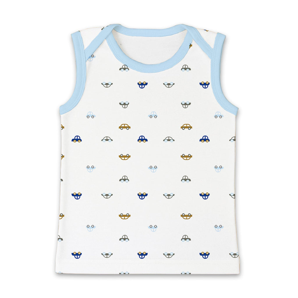 Organic Cotton Baby Vests - Pack of 3