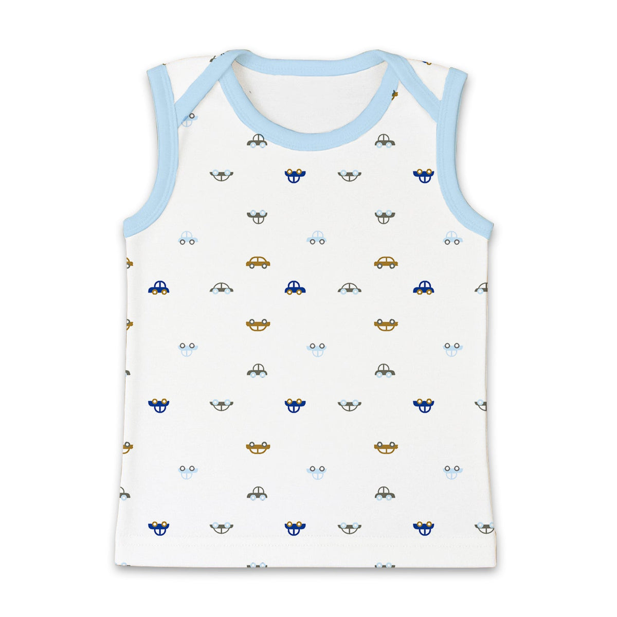 Organic Cotton Baby Vests - Pack of 3