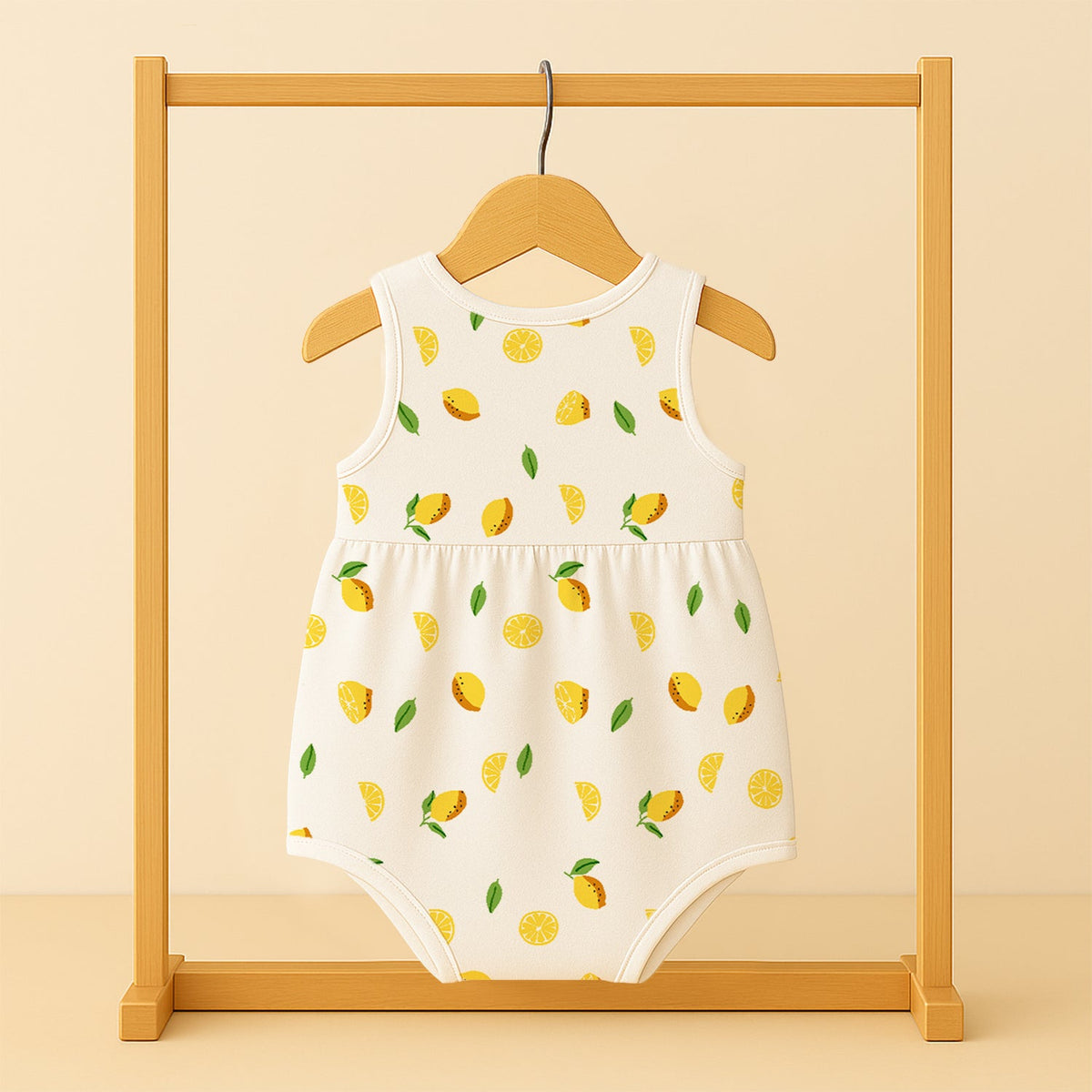 Girls Organic Cotton Frock Onesies - Pack of 2