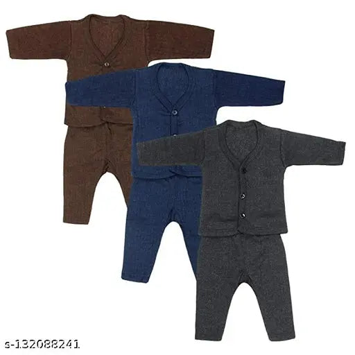 Boys Wool Thermals - Pack of 3