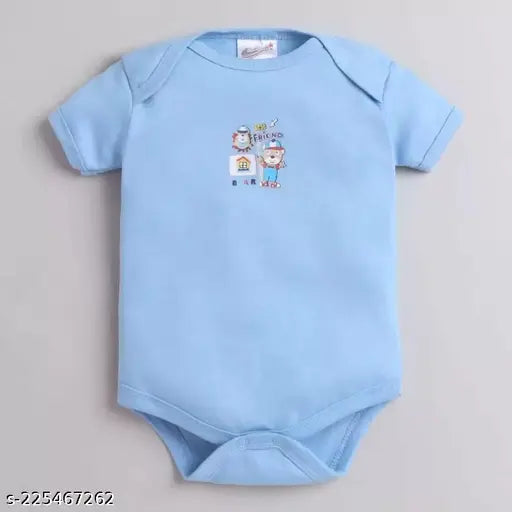 Cotton Baby Bodysuits - Pack of 3