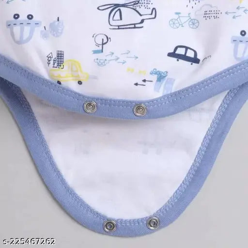 Cotton Baby Bodysuits - Pack of 3