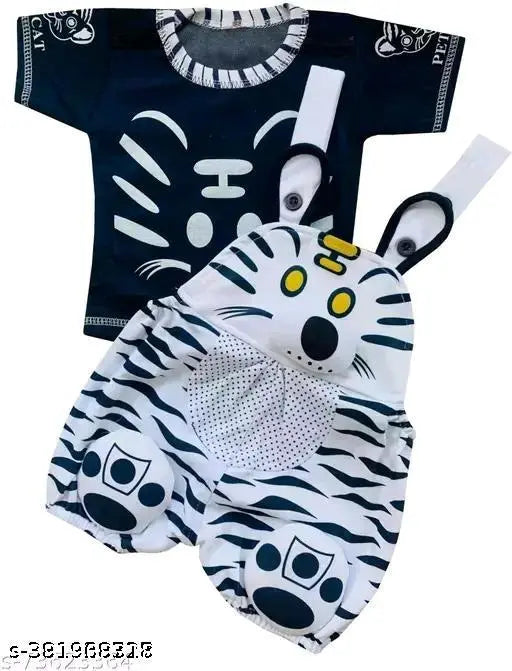 Cotton Baby Dungaree Outfit
