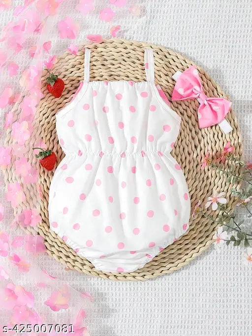 Baby Girls Rayon Bodysuit & Romper