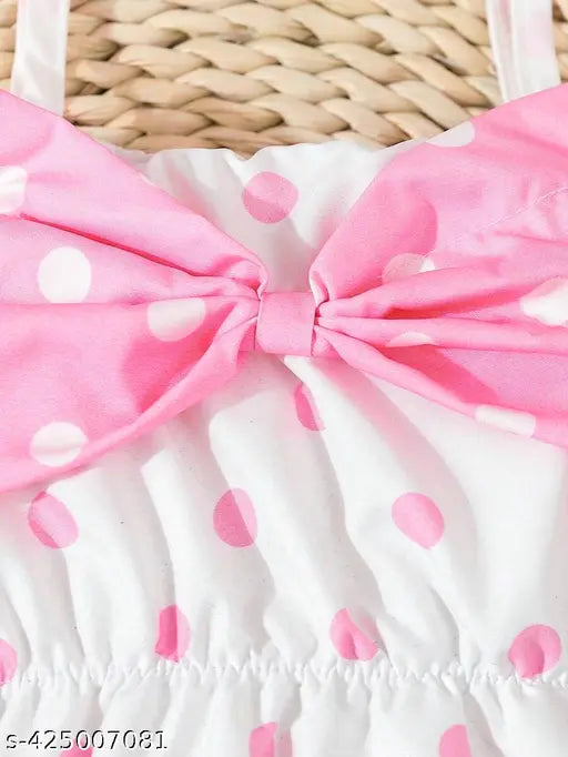 Baby Girls Rayon Bodysuit & Romper