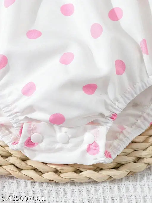 Baby Girls Rayon Bodysuit & Romper