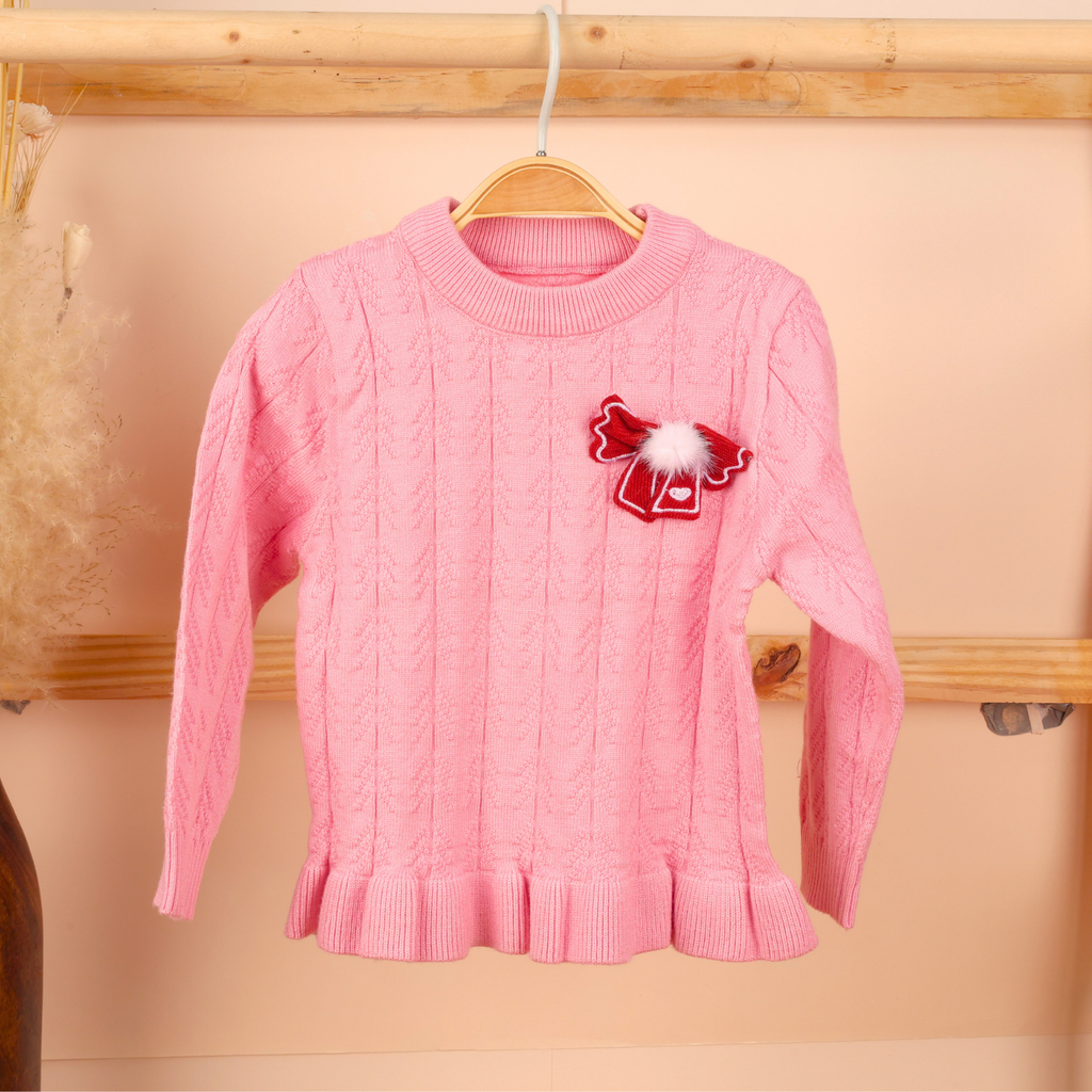 Winter Warm Woollen Full Sleeve Sweater For Baby - Pack of 1