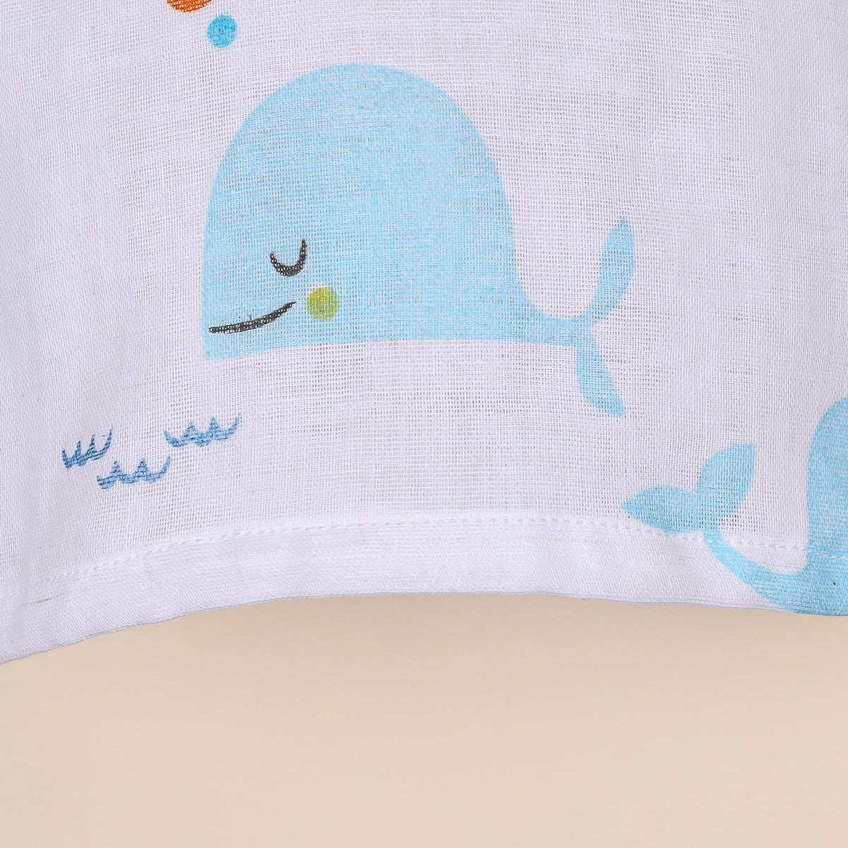 Baby Organic Cotton Knot type Jhabla - Pack of 3