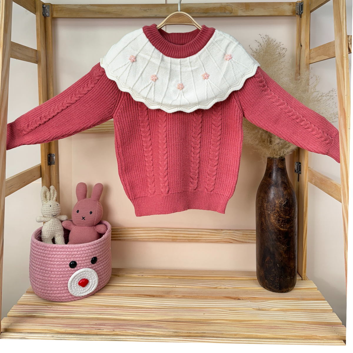 Winter Warm Woollen Full Sleeve Sweater For Baby - Pack of 1