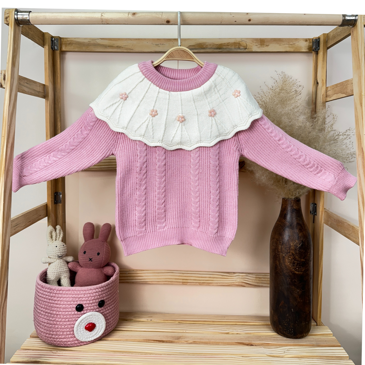 Winter Warm Woollen Full Sleeve Sweater For Baby - Pack of 1